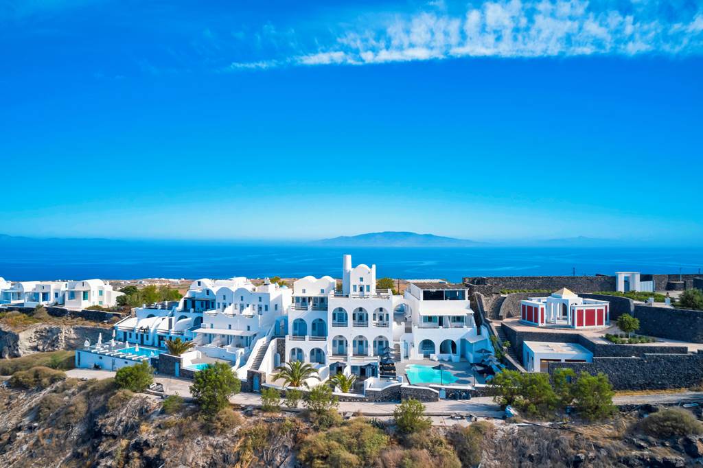 Mr & Mrs White Santorini