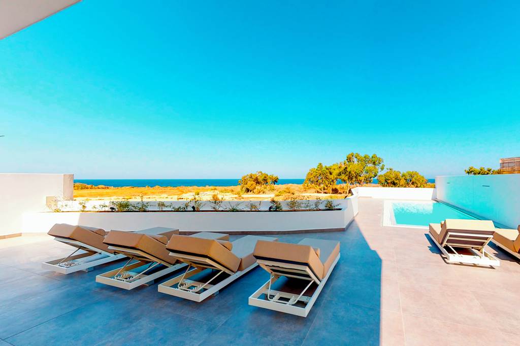 Periyiali Konnos Villas Beach Resort - Sea View Villa Melpomeni