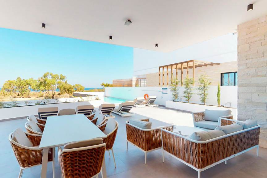 Periyiali Konnos Villas Beach Resort - Sea View Villa Ourania