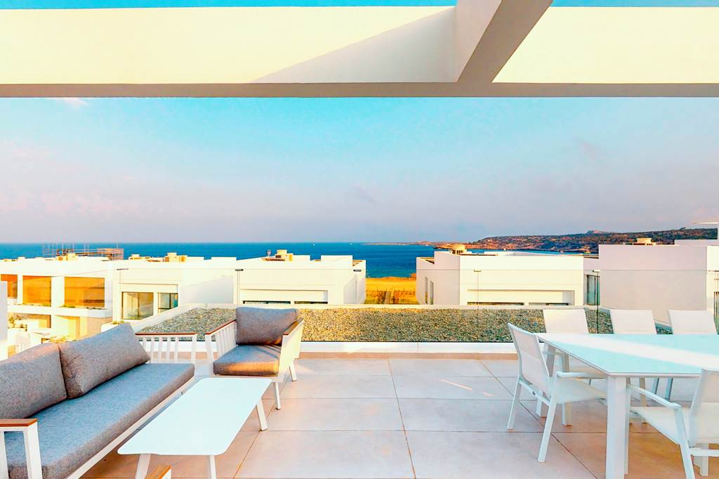 Periyiali Konnos Villas Beach Resort - Side Sea View Villa Terpsichori