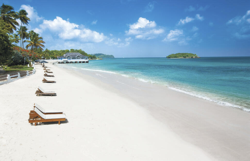 Sandals Halcyon Beach St Lucia